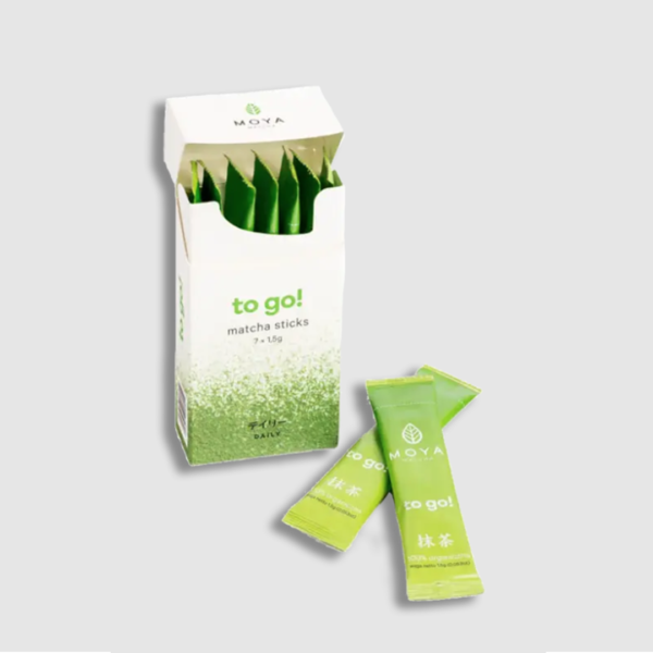 ORGANIC MOYA MATCHA DAILY TO GO STICKS - Image 2