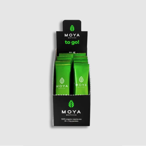 ORGANIC MOYA MATCHA TRADITIONAL TO GO STICKS - Image 2